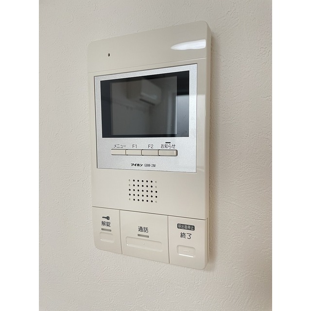 セキュリティ　モニター付きインターホン