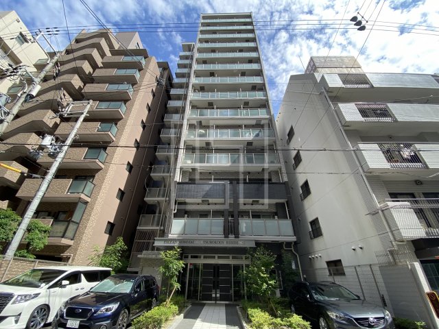 建物外観　エスリード本町靭公園レジデンス　外観