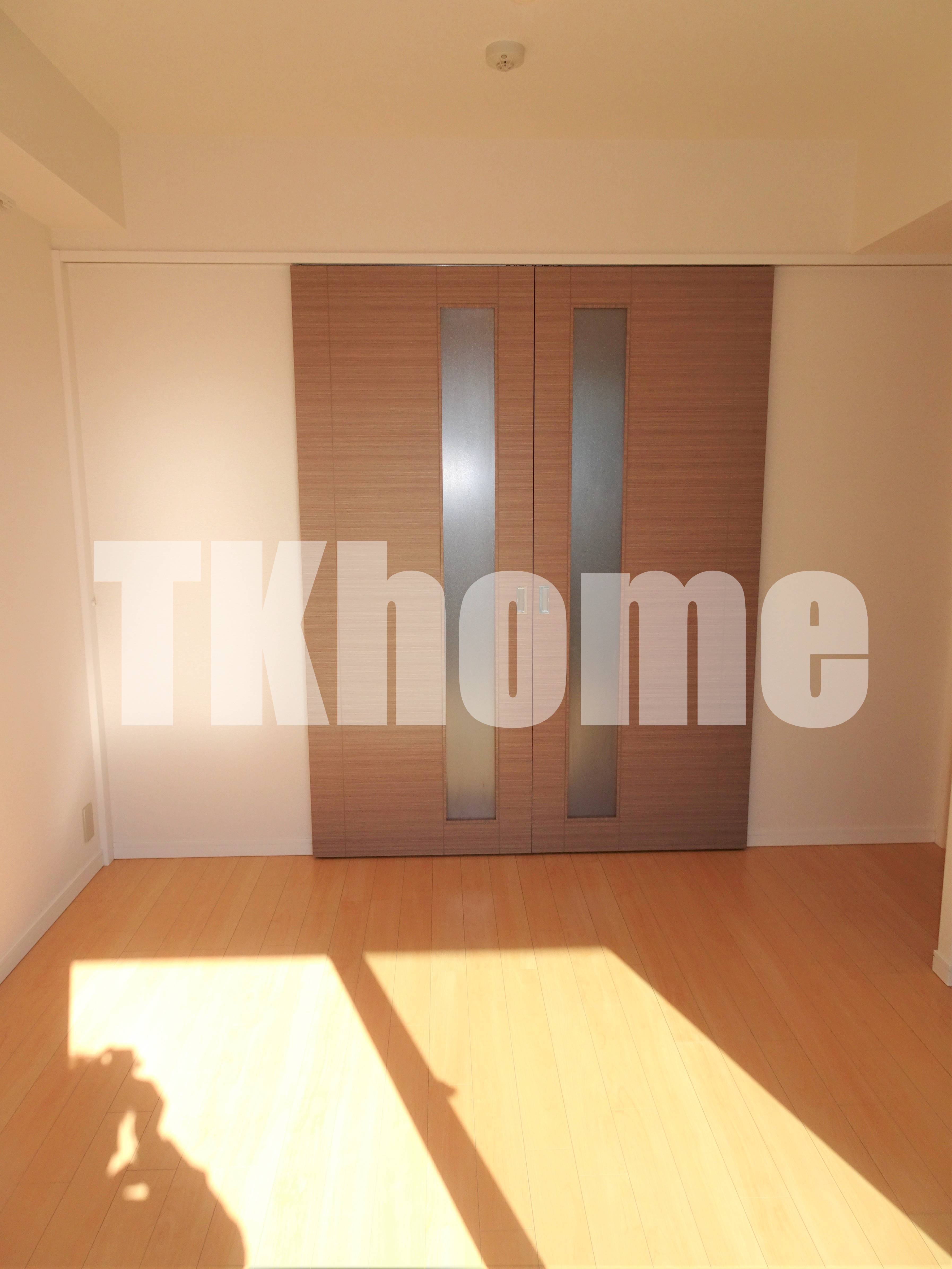 セキュリティ　洋室フローリング5.2帖