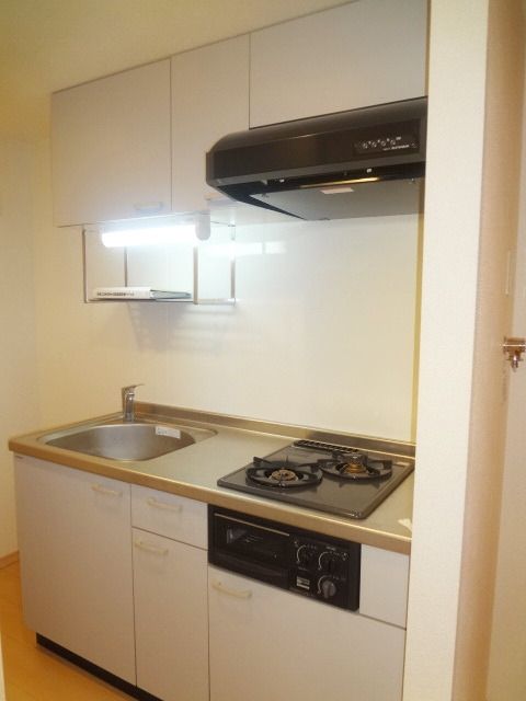 キッチン　☆ガス２口＆グリル付き☆
