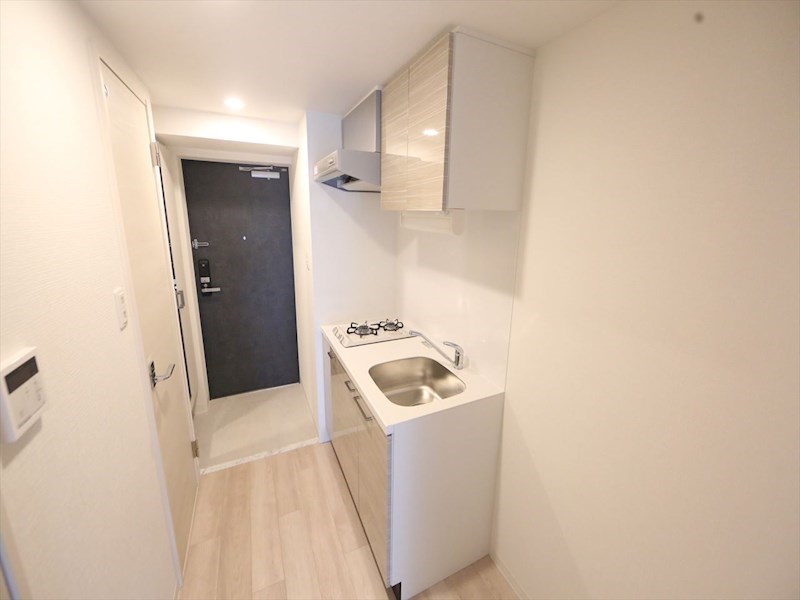 キッチン　システムキッチン（ガス2口コンロ付）