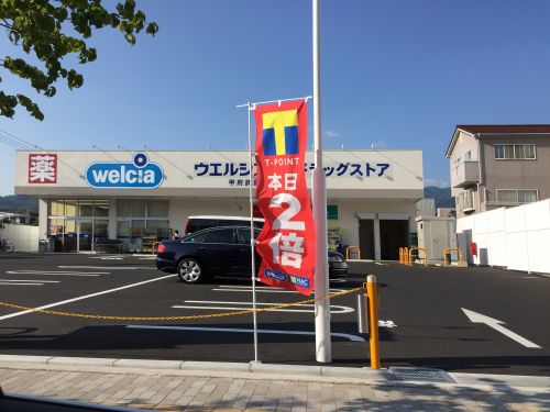 ドラックストア　ウエルシア甲府武田店（ドラッグストア）まで266m