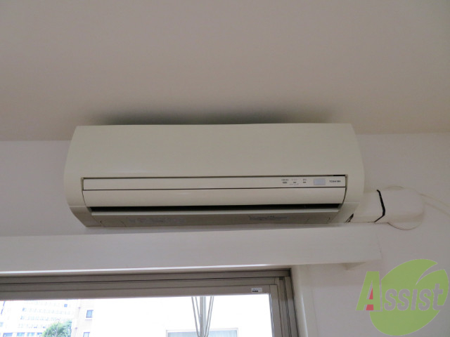 その他設備　エアコンが設置してありますので、寒暖対策もばっちり。