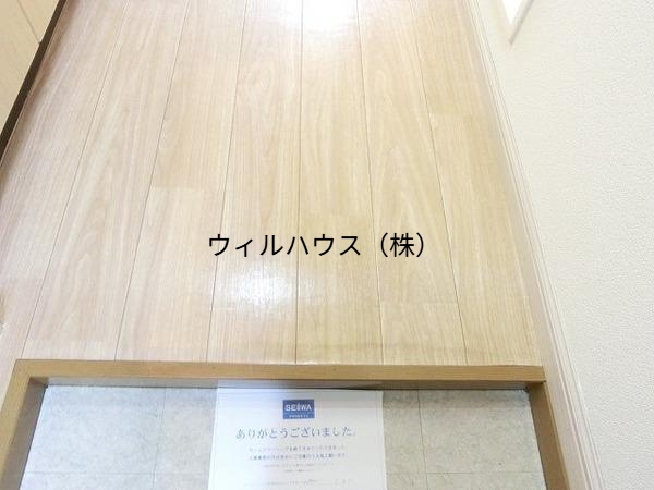 玄関　広々玄関！