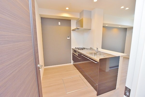 キッチン　★グリル付き3口システムキッチン★