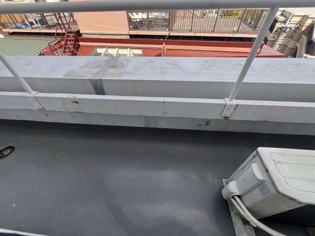 バルコニー　バルコニーがあります