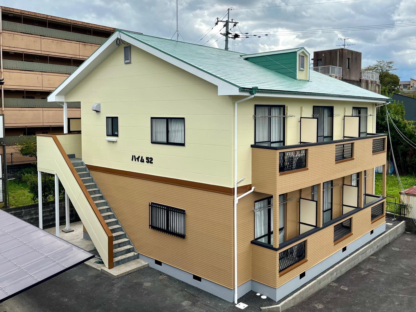 建物外観　外壁塗装行いました！！