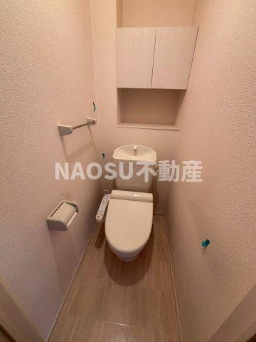 トイレ　清潔感のあるトイレです