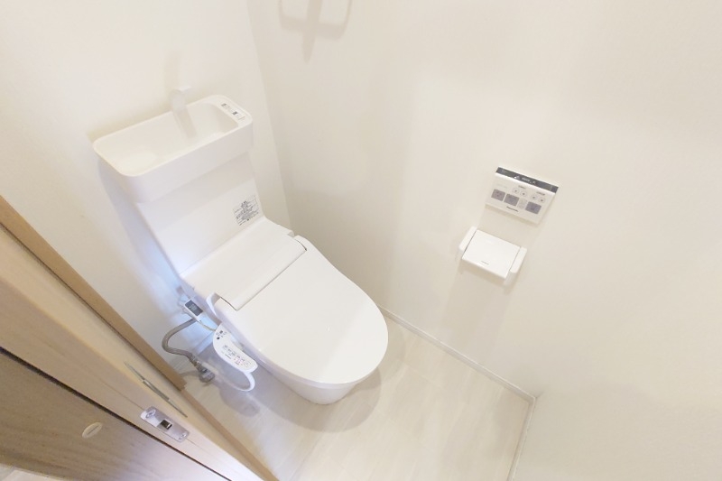 トイレ　快適に使用できる、清潔感にこだわったトイレです。