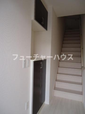 玄関　室内階段