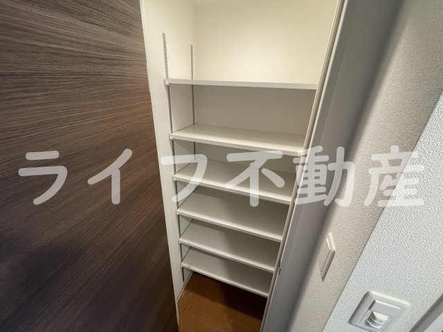 収納　収納があります