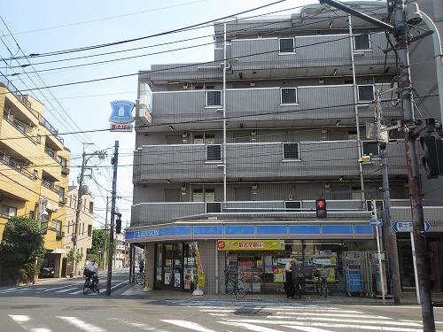 コンビニ　ローソン　常盤台四丁目店（コンビニ）まで406m