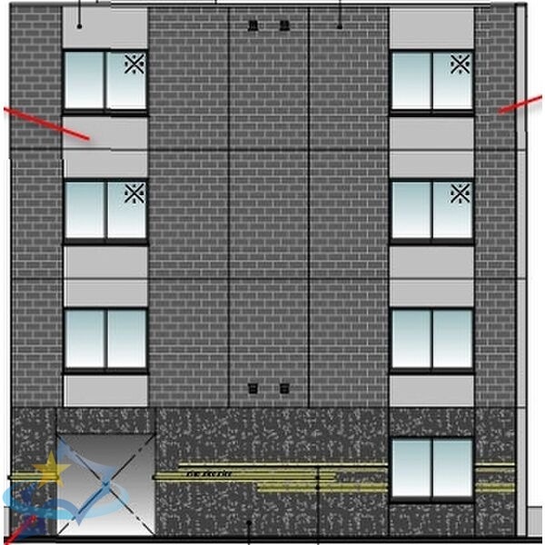 建物外観　完成予想図