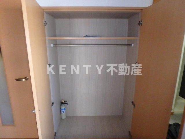 収納　ちょっとした収納スペースも充実しています