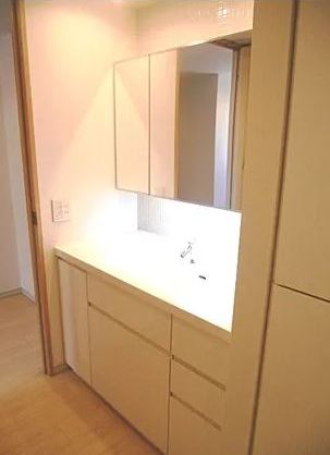 洗面設備　同物件・同タイプ別住戸室内　イメージとして