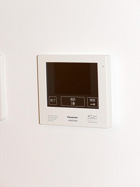 セキュリティ　モニター付インターホンです♪