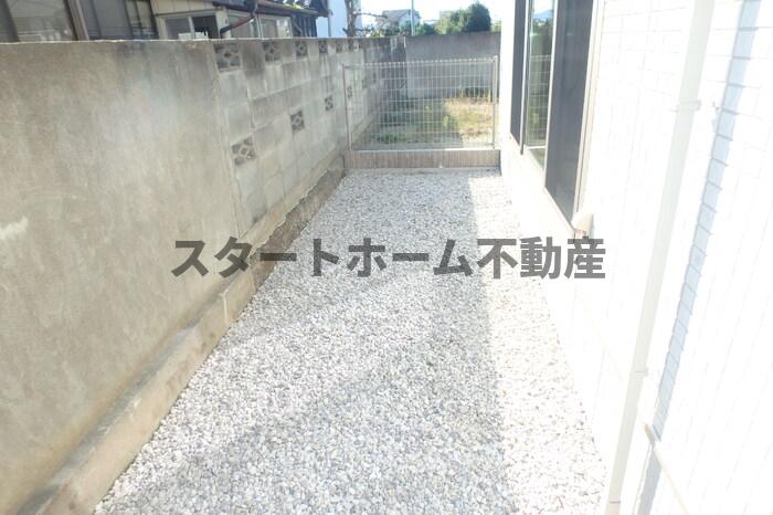 庭　お庭が付いています