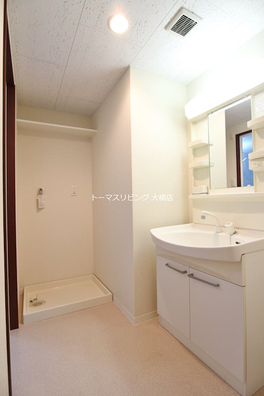 洗面設備　洗面脱衣所　※別号室参考写真