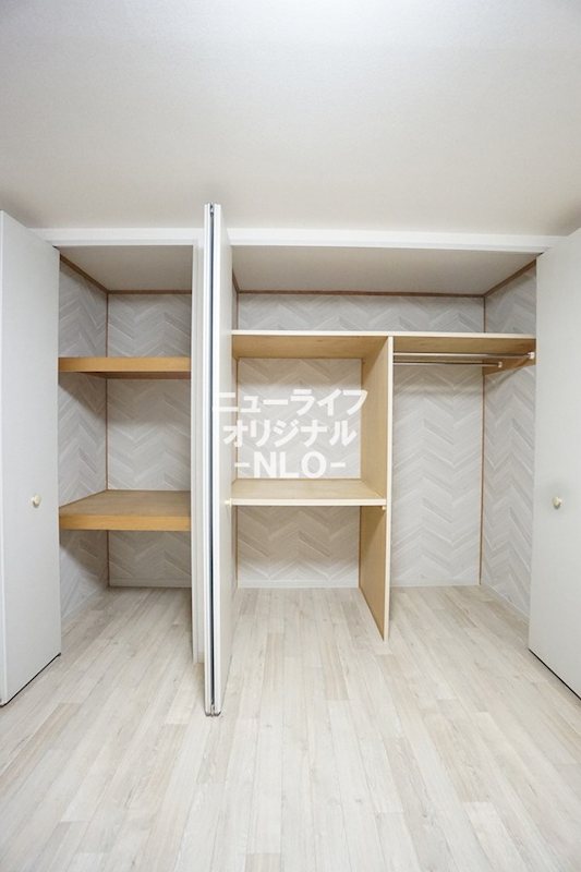 収納　洋服から布団までたくさん収納することができます☆