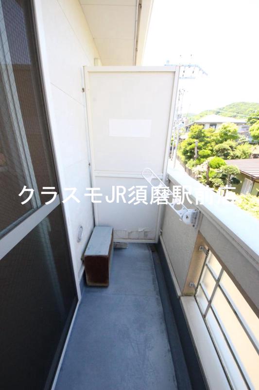 バルコニー　日当たり良好！バルコニー