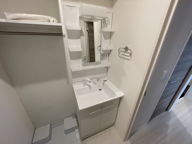 洗面設備　同施工新築参考写真