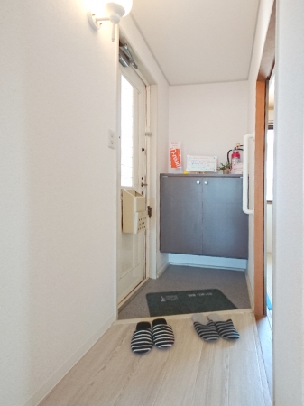 玄関　毎日通る玄関はこちらです