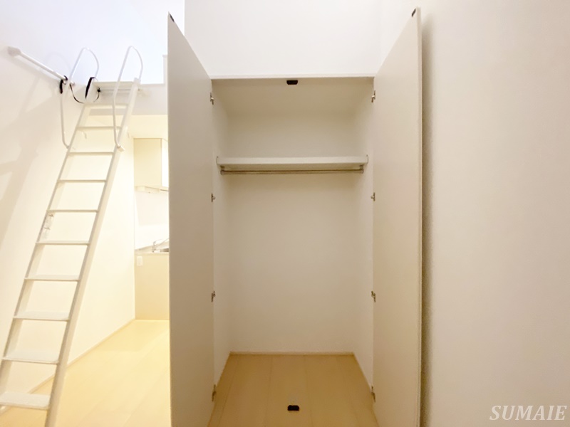 収納　クローゼットです☆