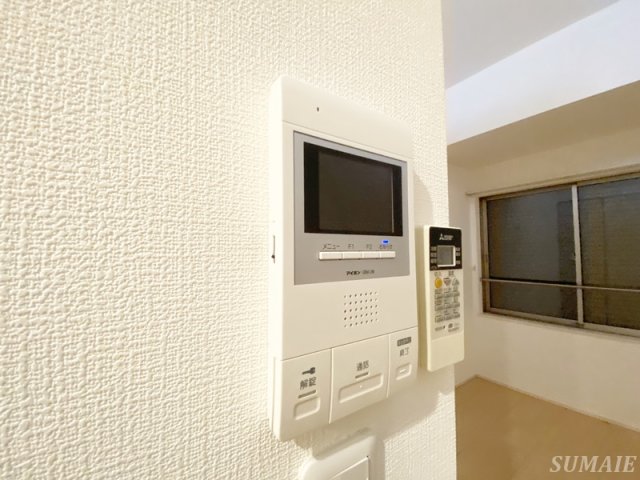 セキュリティ　モニター付きインターホンです☆