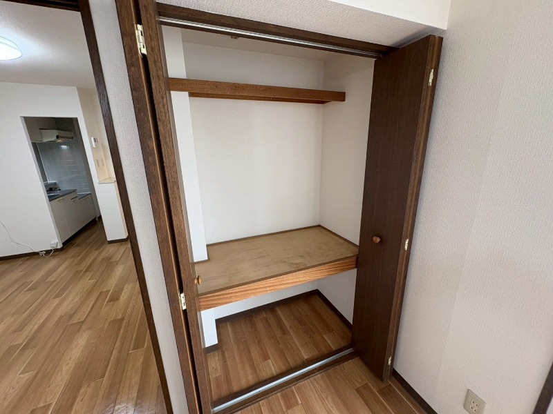 収納　クローゼットがありました。お洋服や荷物はここへ