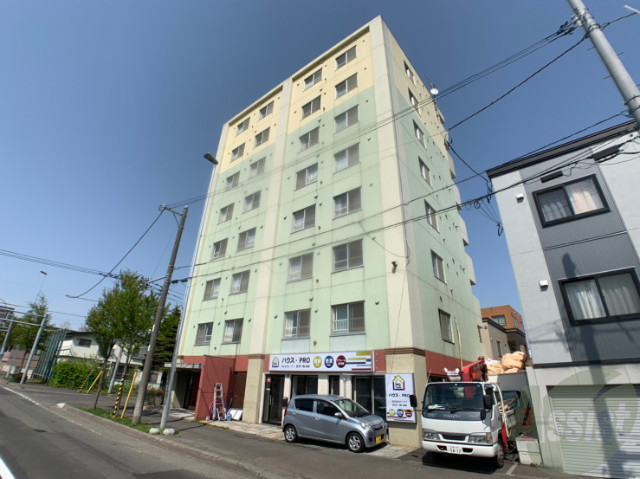 建物外観　札幌市東区北２３条東「ｅ－ｏｎｅ」