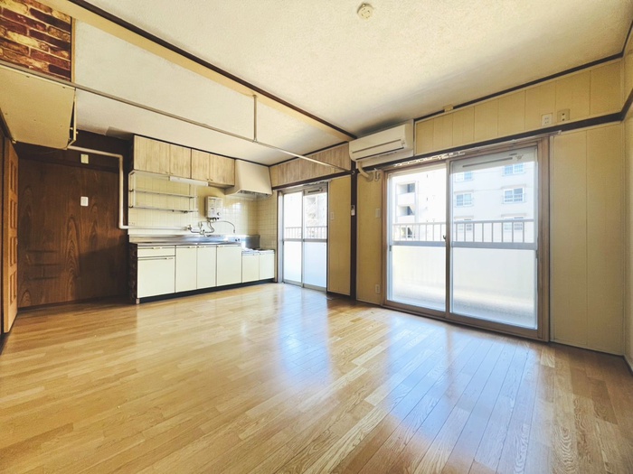 西小中台団地8号棟のキッチン写真