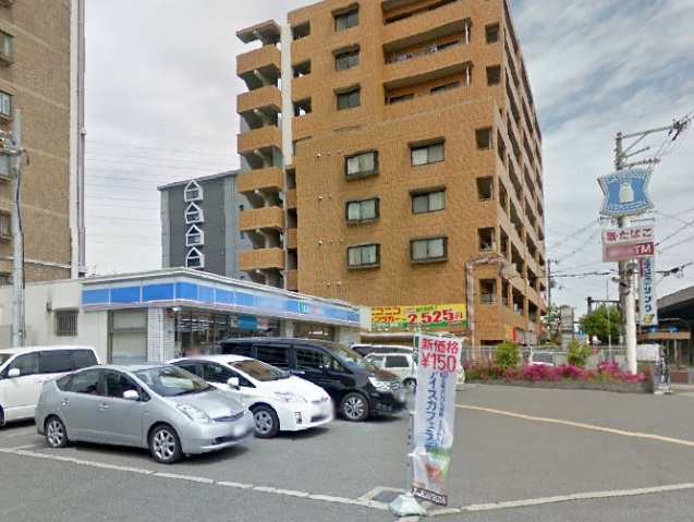 コンビニ　ローソン長原駅西店（コンビニ）まで201m