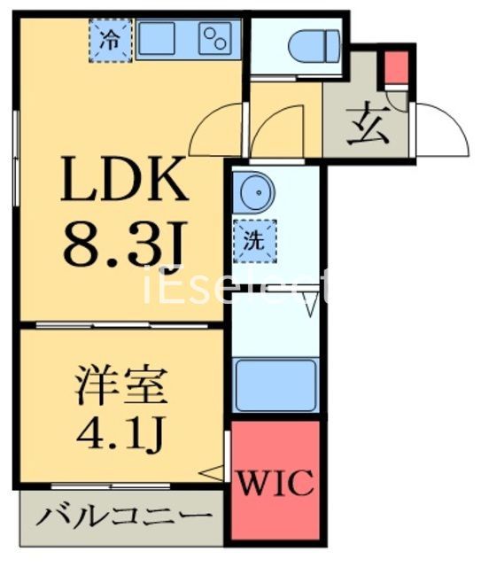 AJ蘇我East IVの間取り写真