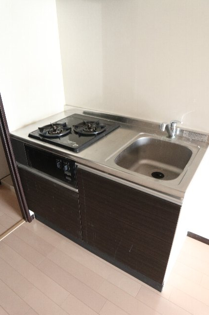 キッチン　2口コンロ付きシステムキッチンです
