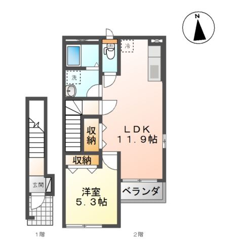プランドールメゾンの間取り写真