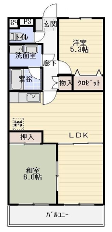 グランデの間取り写真