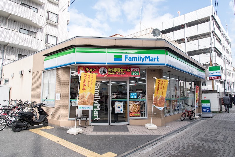 コンビニ　ファミリーマート鶴見横堤三丁目店（コンビニ）まで385m