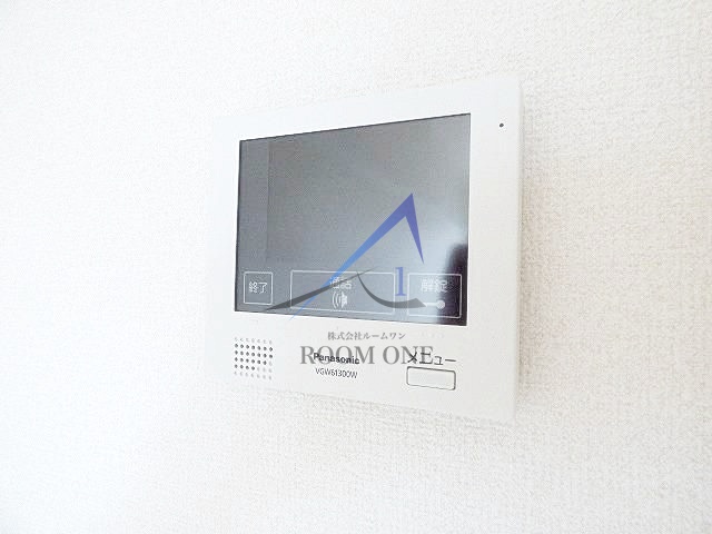セキュリティ　モニター付きインターホンです。