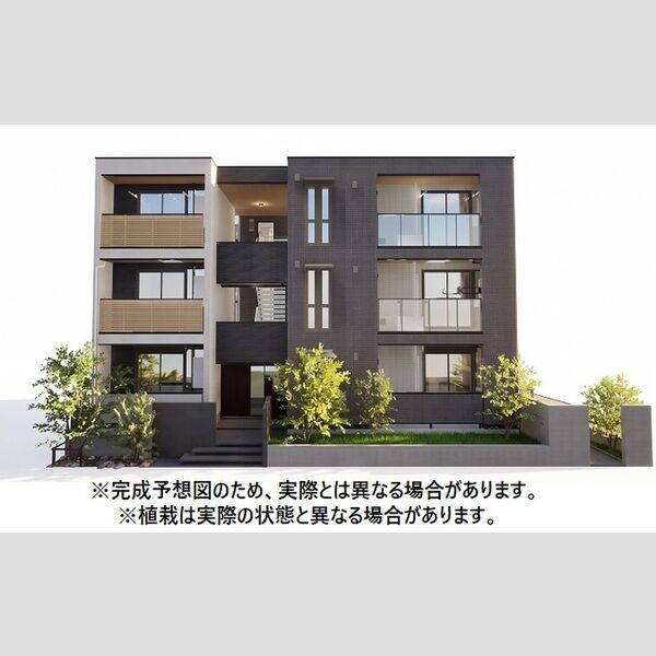 建物外観　外観パース