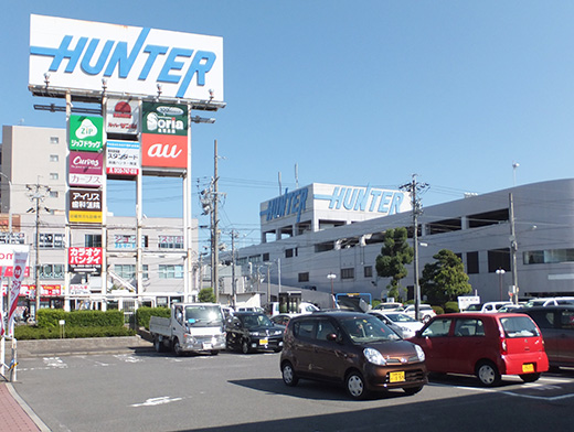 スーパー　スーパーサンシ鈴鹿ハンター店（スーパー）まで450m