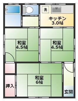 ローズハイツの間取り