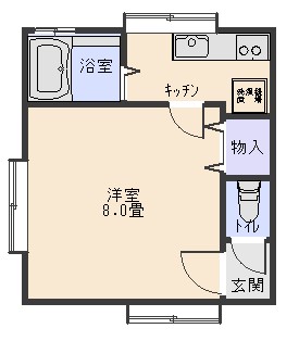 【ハイムエクシードの間取り】