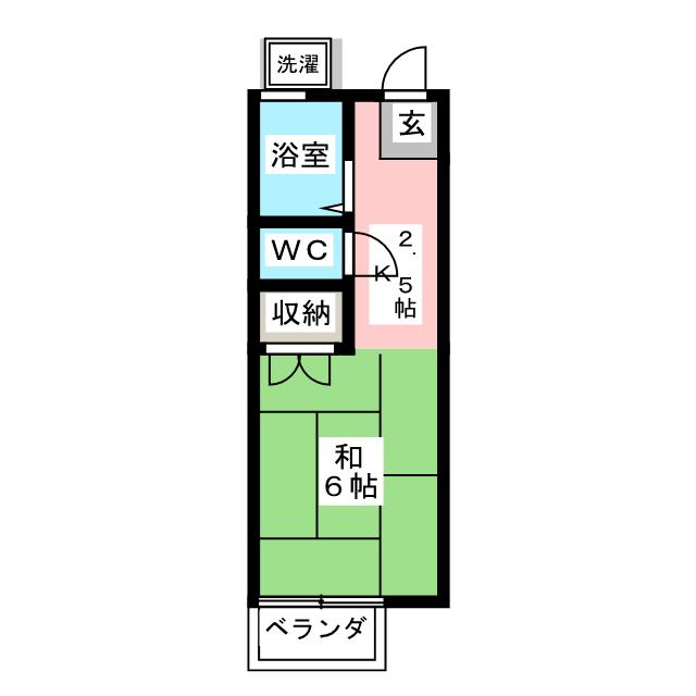 メゾンソレイユの間取り