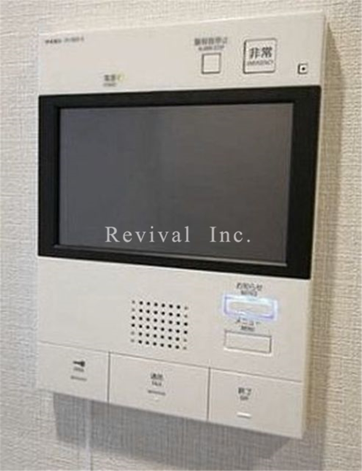 セキュリティ　安心のモニター付きオートロックです