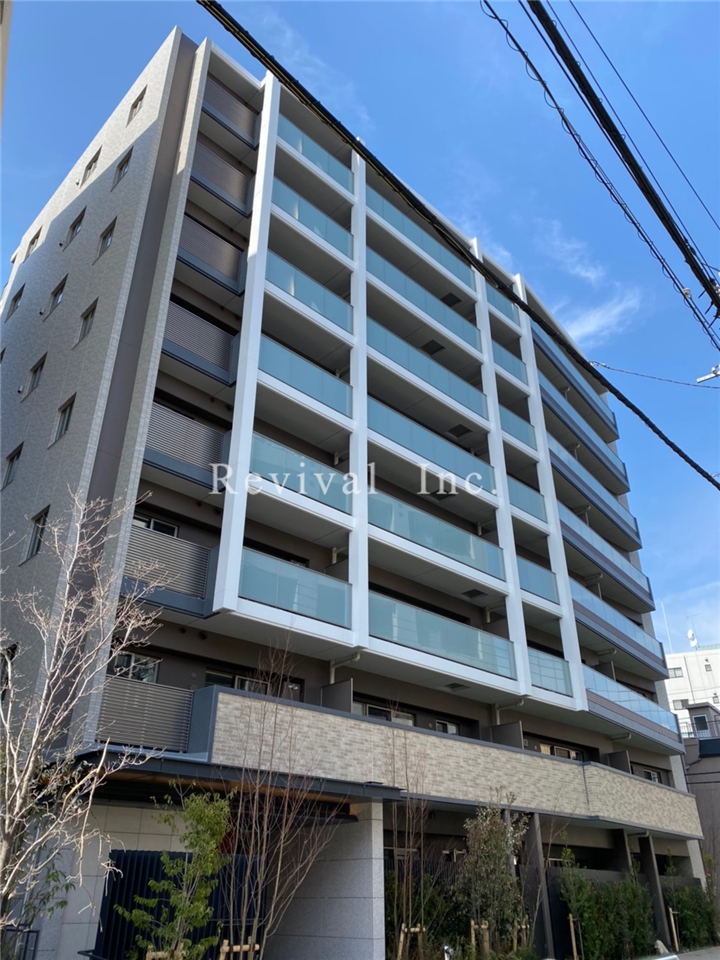 建物外観　高級感ある外観は分譲ならではですね