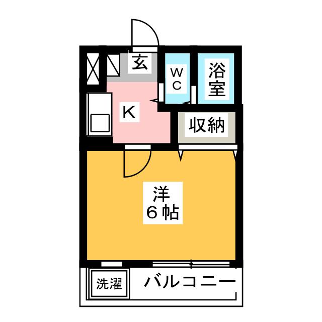 サンライズ貫井の間取り