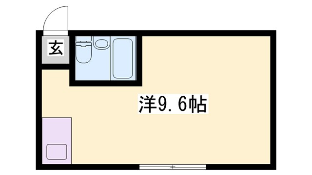 姫路市白国のマンションの間取り