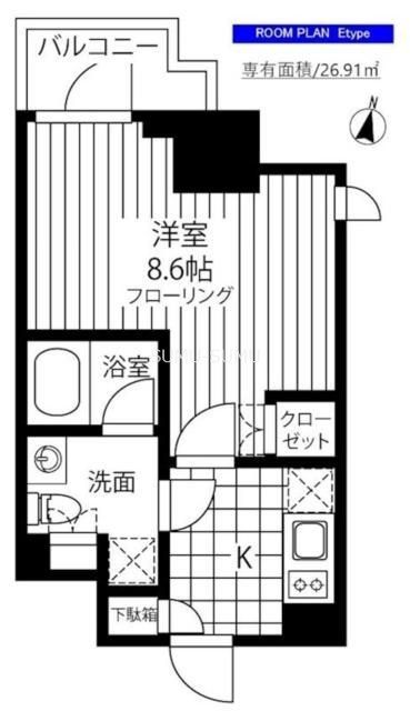 ＧＲＡＮＤ横濱山下町（ラクレイス横濱山下町）の間取り