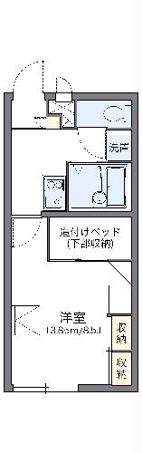 レオパレスアルカンシェルの間取り