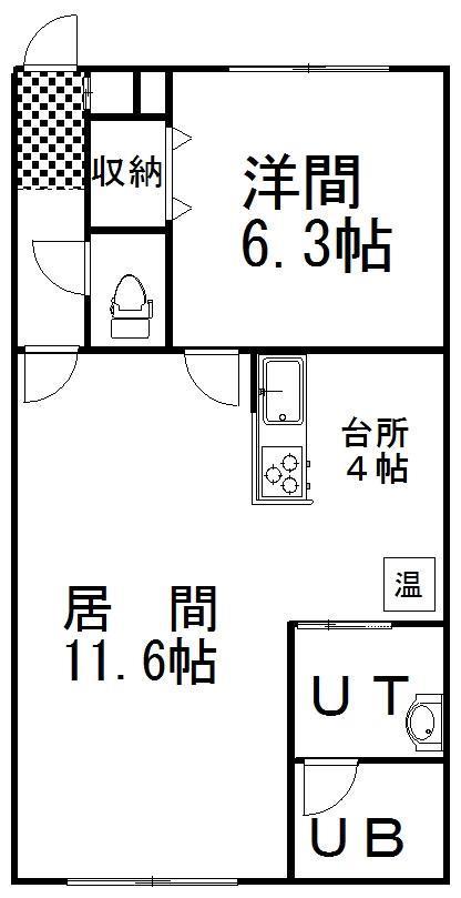 ブルックス２の間取り